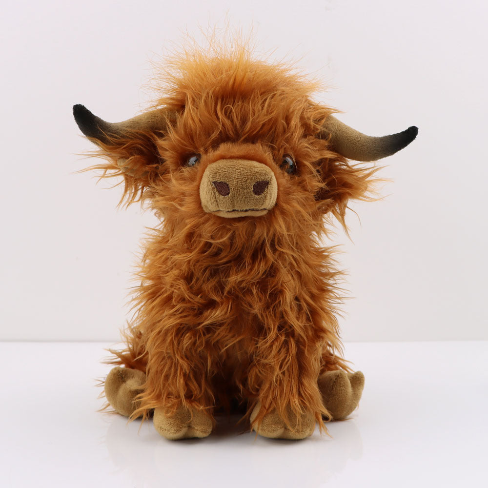 Discover the Adorable Scottish Highland Cow Plush Toy