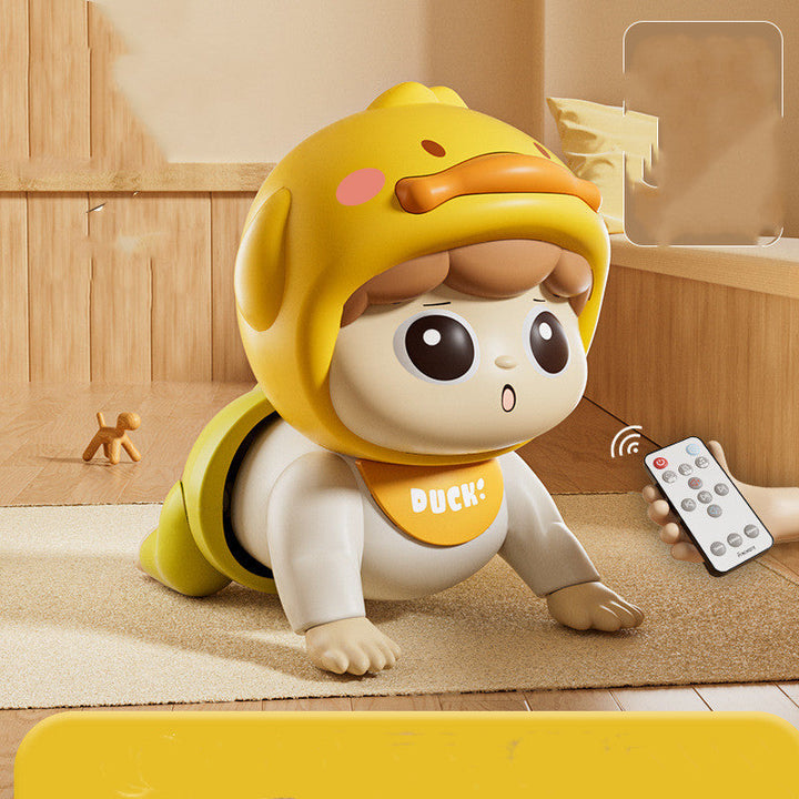 Unlock Your Baby's Potential with Creative Cartoon Newborn Baby Learns Crawling Toys!